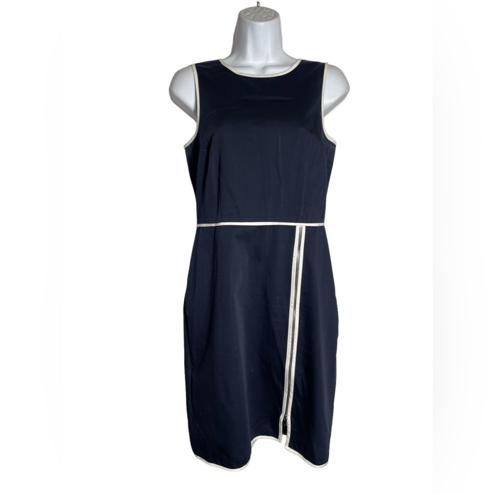 Ann Taylor dress size 2 stunning navy blue summer sleeveless dress 💙